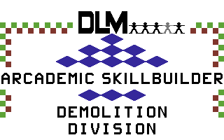 Demolition Division (Commodore 64) screenshot: Title screen