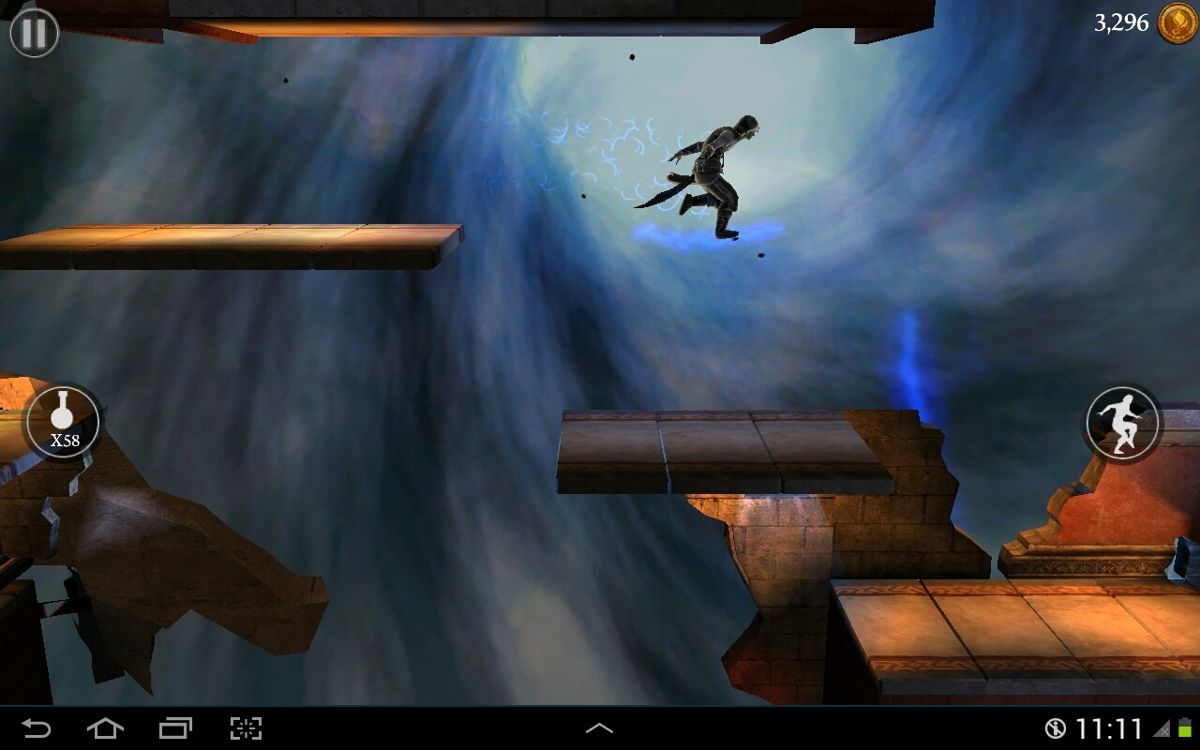 Screenshot of Prince of Persia The Shadow and the Flame (Android, 2013) MobyGames
