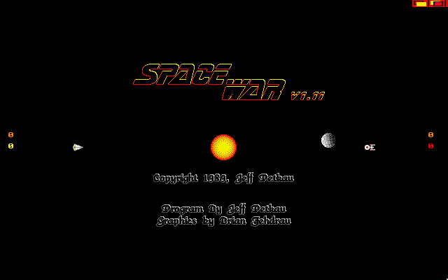 Space War (1989) - MobyGames