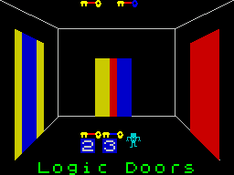 Fun School 2: For the Over-8s (ZX Spectrum) screenshot: Logic Doors