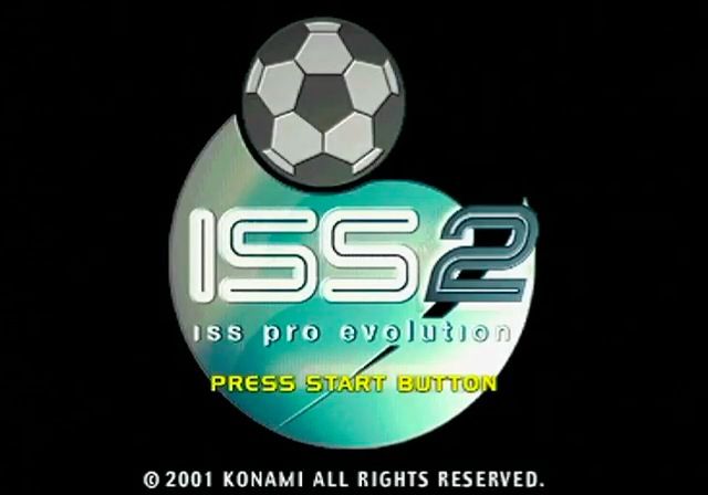 ISS Pro Evolution 2 (PlayStation) screenshot: Title Screen