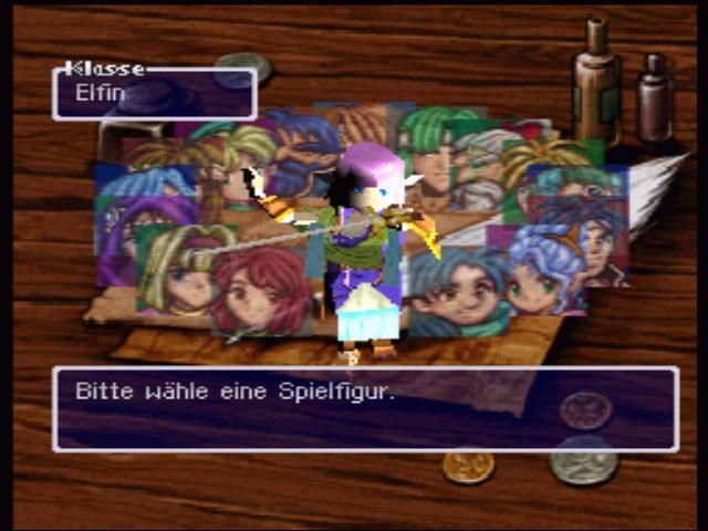 Blaze & Blade: Eternal Quest (Windows) screenshot: Choosing a character type from the many available