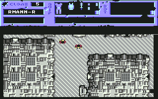 The Paranoia Complex (Commodore 64) screenshot: Start