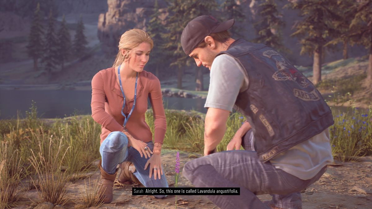 Days Gone (PlayStation 4) screenshot: There are many playable flashbacks of Deacon and Sarah