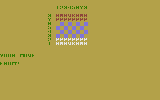 Screenshot of Commodore 16 Games pack II (Commodore 16, Plus/4, 1984 ...