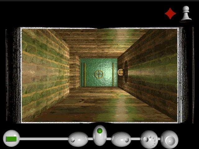 Die phantastische Reise nach Terra-Gon (Windows 3.x) screenshot: In the shelter