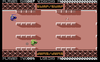 Commodore Format Power Pack 18 (Commodore 64) screenshot: Fast: In the lead