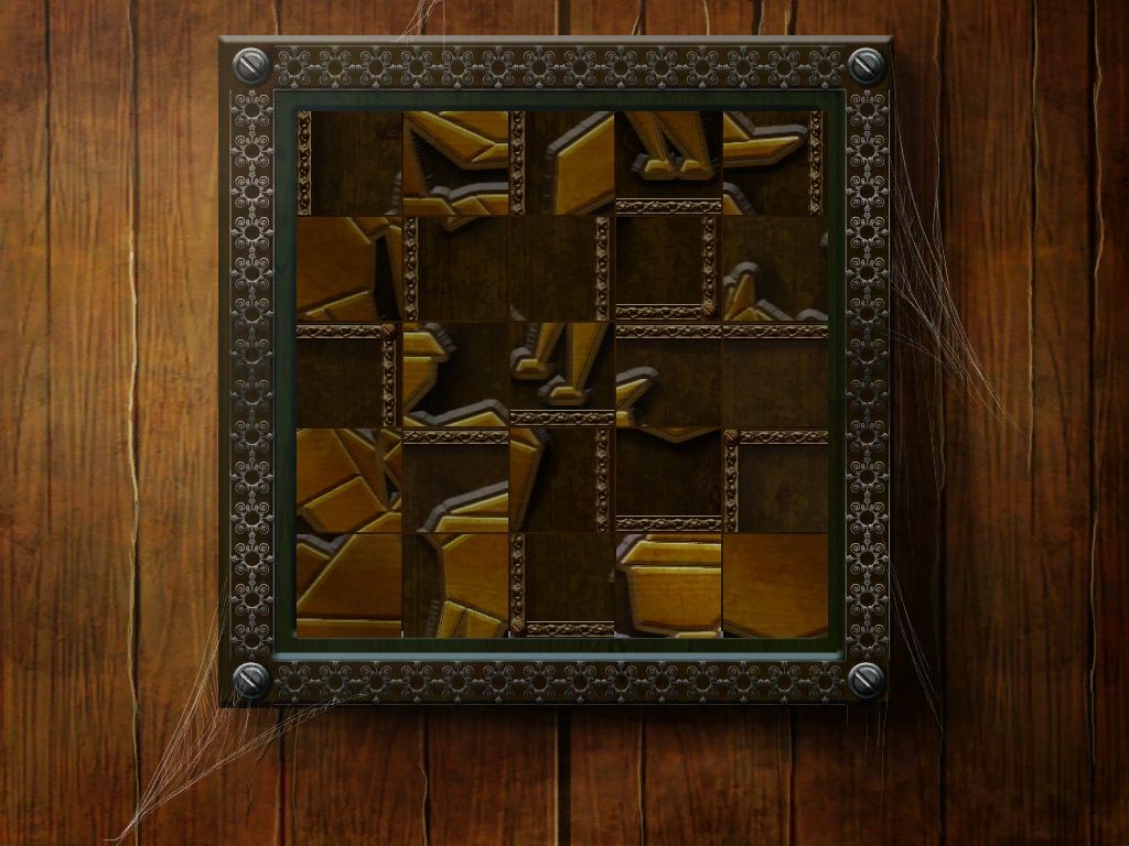 Awakening: The Dreamless Castle (Macintosh) screenshot: Carriage House Door Puzzle