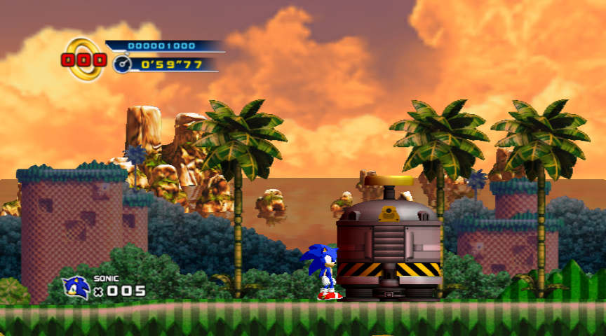 Screenshot Of Sonic The Hedgehog 4: Episode I (Wii, 2010) - MobyGames