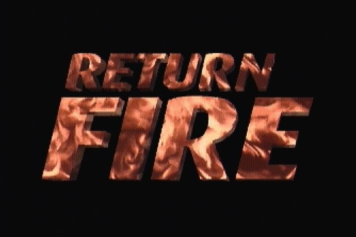 Return Fire (3DO) screenshot: Title screen.