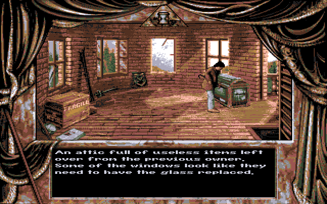 Screenshot of Dark Seed (Amiga, 1992) - MobyGames