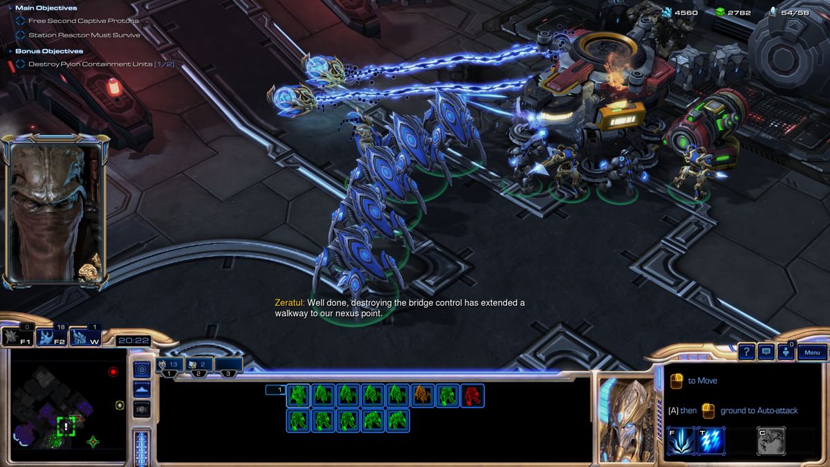 StarCraft II: Legacy of the Void (Windows) screenshot: Repair drones can also be used to attack