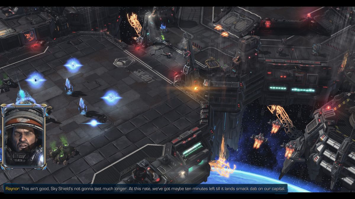 StarCraft II: Legacy of the Void (Windows) screenshot: Teaming up with Jim Raynor