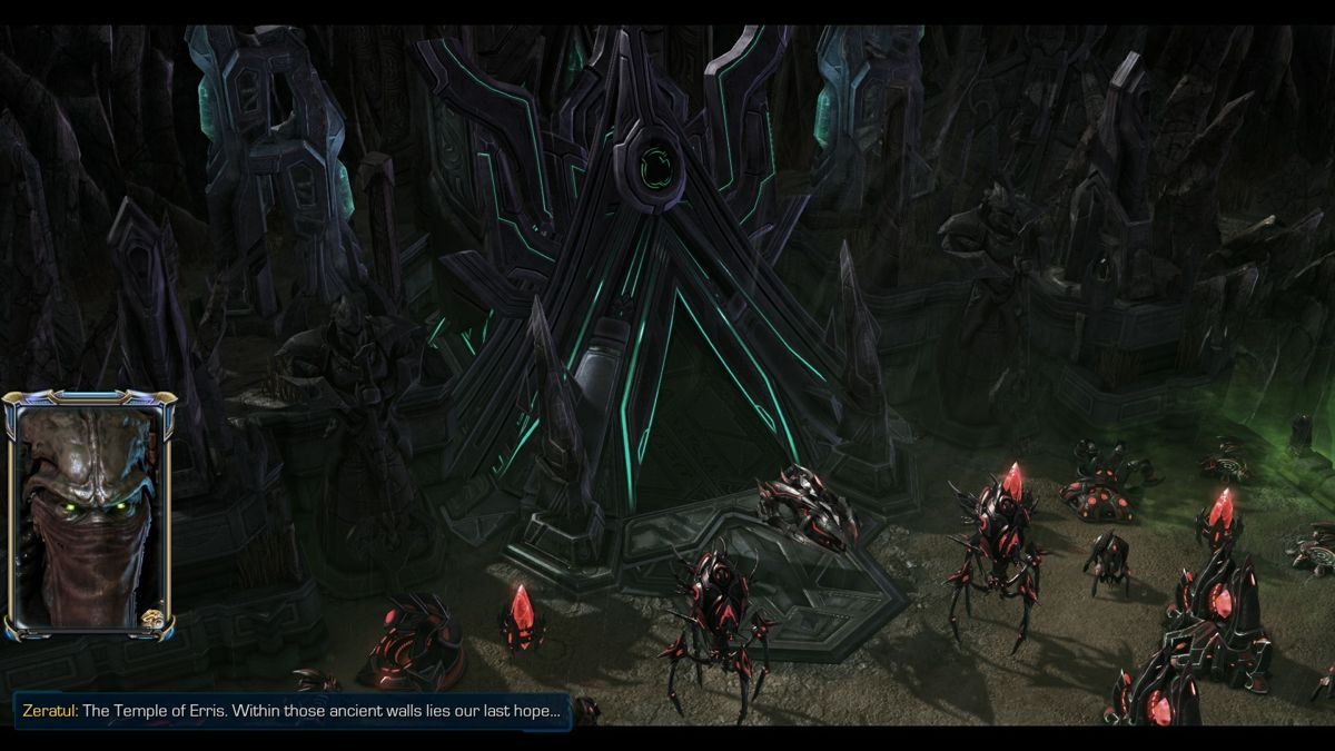 StarCraft II: Legacy of the Void (Windows) screenshot: The game includes a short prologue campaign, Whispers of Oblivion, which features Zeratul as its protagonist.