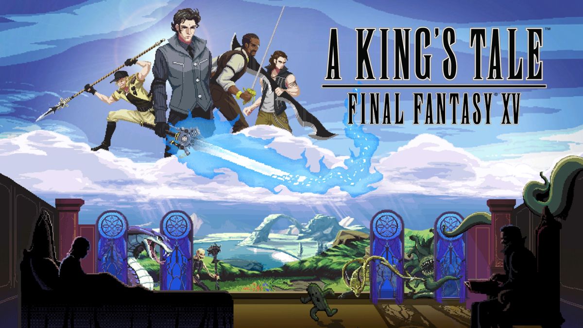 A King's Tale: Final Fantasy XV (PlayStation 4) screenshot: Splash screen