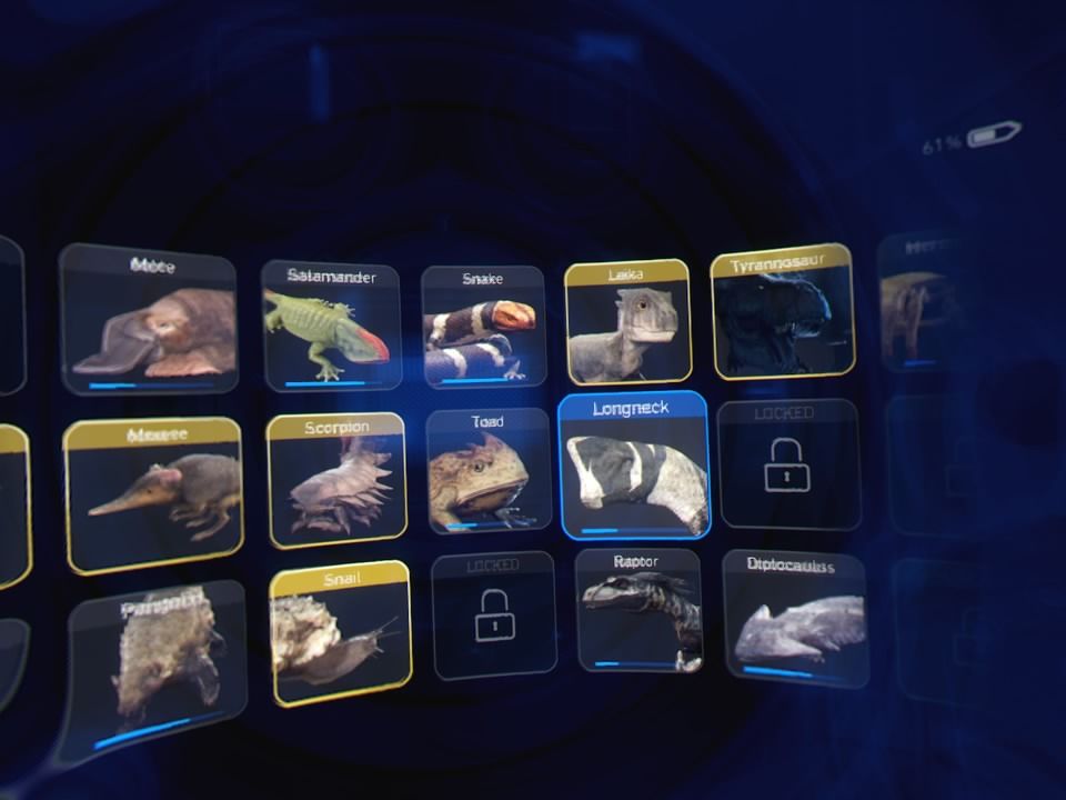 Robinson: The Journey (PlayStation 4) screenshot: Unlocked animal information