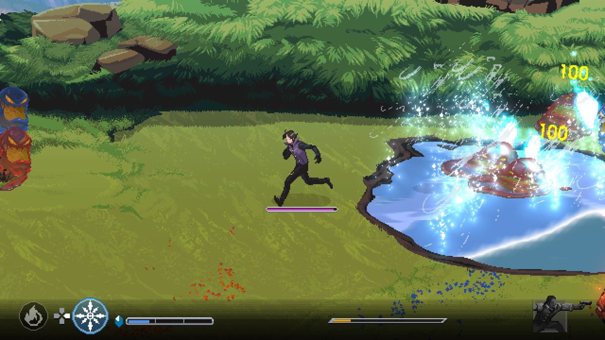 A King's Tale: Final Fantasy XV (PlayStation 4) screenshot: Certain monsters are impervious to physical attacks and can only be defeated by magic
