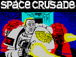 Space Crusade (ZX Spectrum) screenshot: Title screen