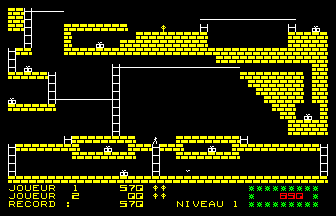 Androides (Thomson MO) screenshot: Second level