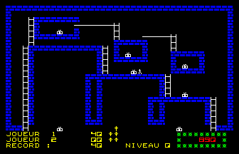 Androides (Thomson MO) screenshot: First level