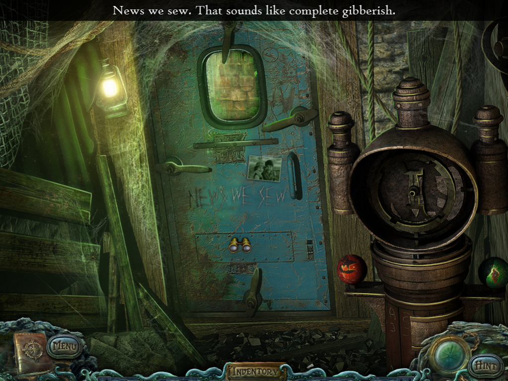 Small Town Terrors: Pilgrim's Hook (Windows) screenshot: Odd wording