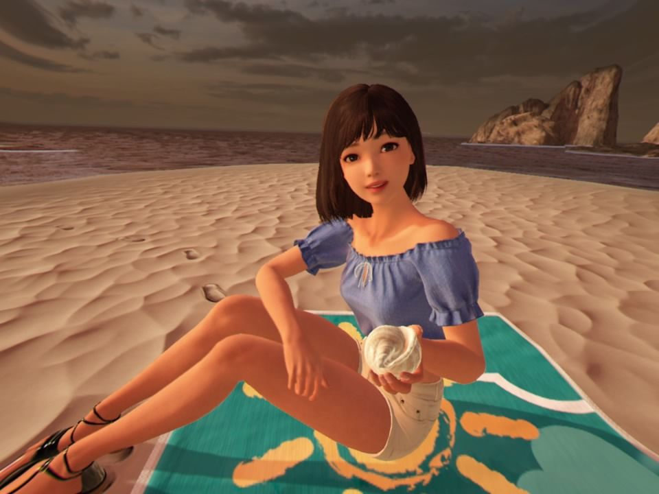 Focus on You (PlayStation 4) screenshot: Listening to sound from the shell