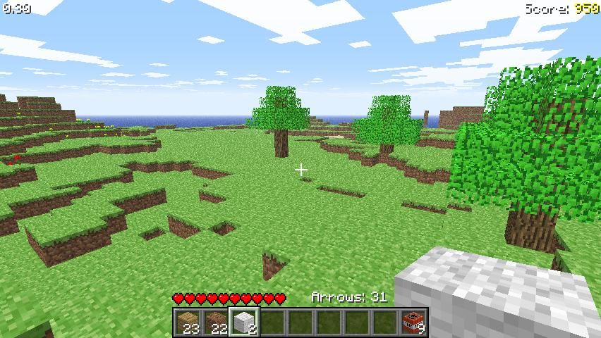 Screenshot of Minecraft Classic (Browser, 2009) - MobyGames