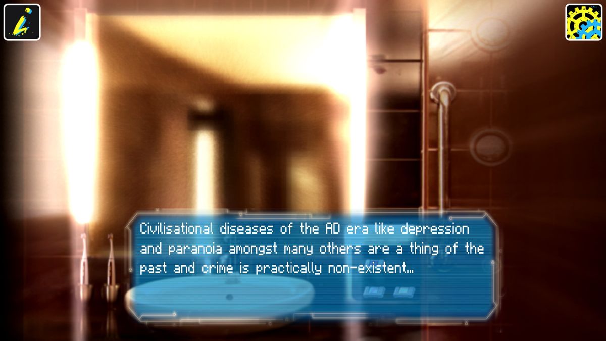 Sinless (Windows) screenshot: An interesting premise.