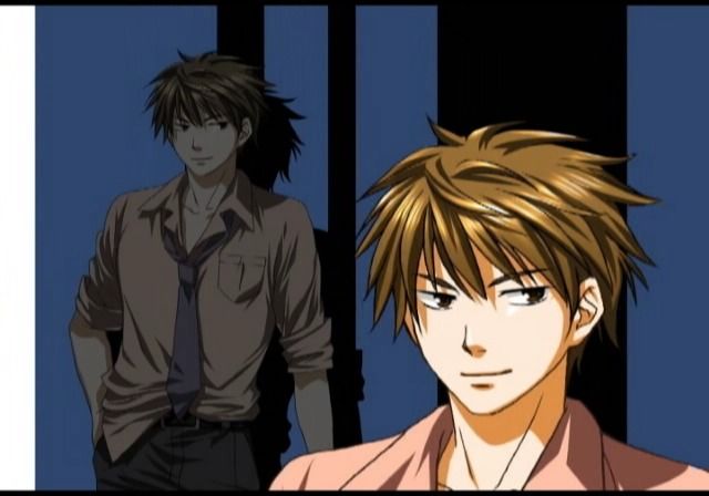 Tsuki wa Kirisaku: Tantei Sagara Kyōichirō (PlayStation 2) screenshot: Introducing characters, Kyouichirou Sagara.