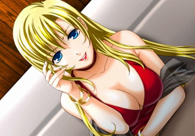 Tsuki wa Kirisaku: Tantei Sagara Kyōichirō (PlayStation 2) screenshot: She doesn't look shy.