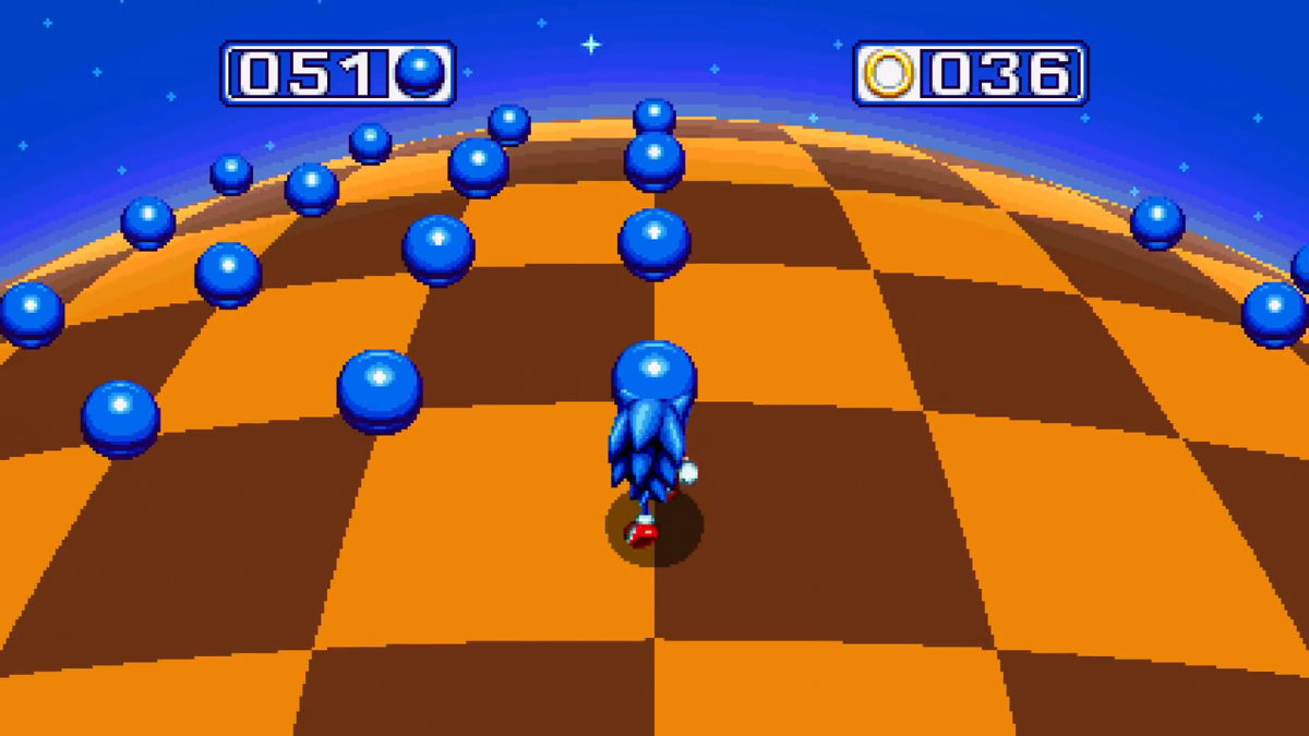 Sonic Mania (PlayStation 4) screenshot: Hey, this is stage from Sonic 3 :D