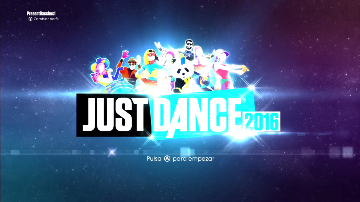 Just Dance 2016 (Xbox One) screenshot: Title Screen