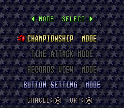Super Punch-Out!! (SNES) screenshot: Mode Select