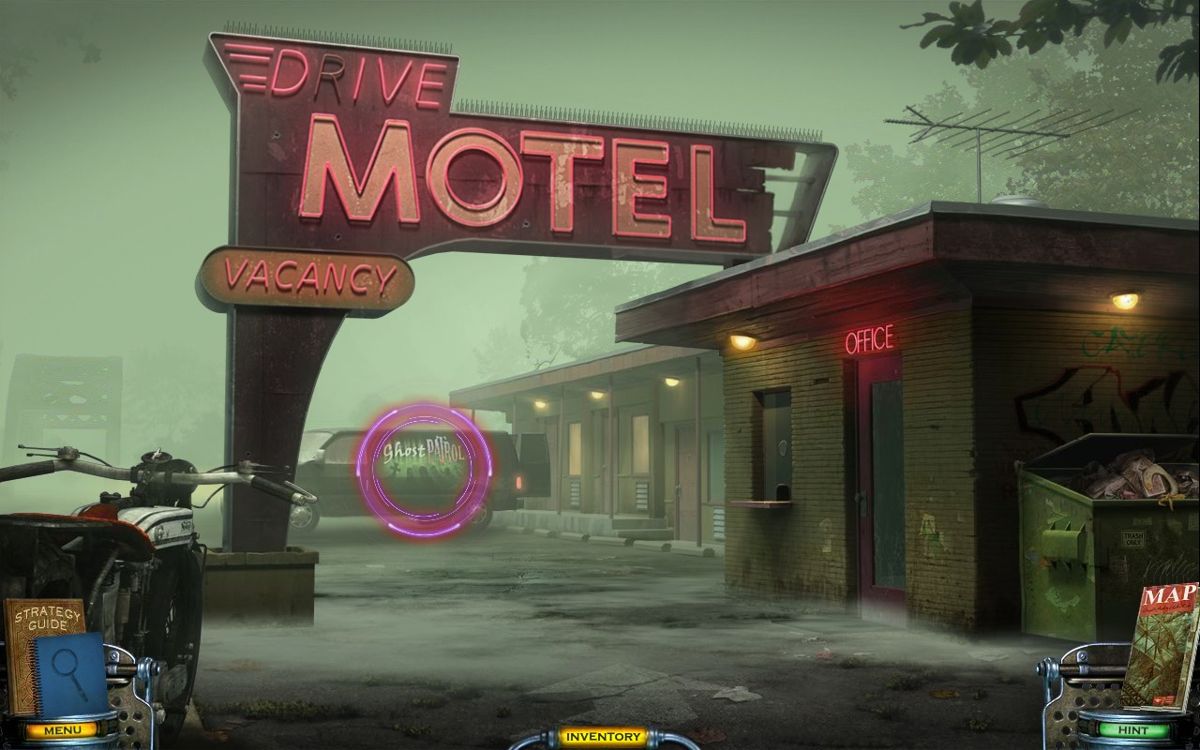 Mystery Case Files: Shadow Lake (Collector's Edition) (Windows) screenshot: Drive motel