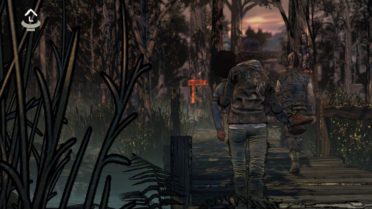 The Walking Dead: The Final Season (PlayStation 4) screenshot: Episode 2: Returning to school