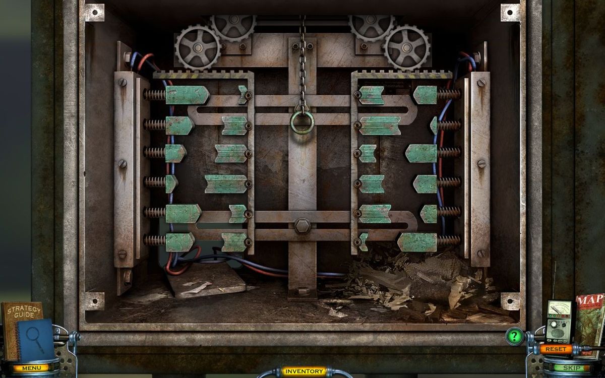 Mystery Case Files: Shadow Lake (Collector's Edition) (Windows) screenshot: Door lock puzzle
