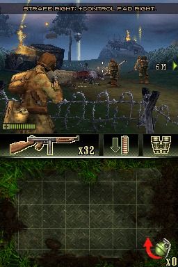 Brothers in Arms DS (Nintendo DS) screenshot: Following your comrades.