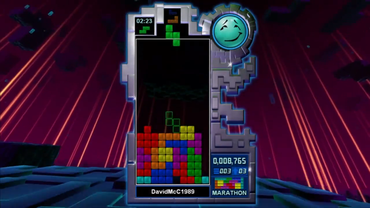Tetris Evolution (Xbox 360) screenshot: Gameplay 2
