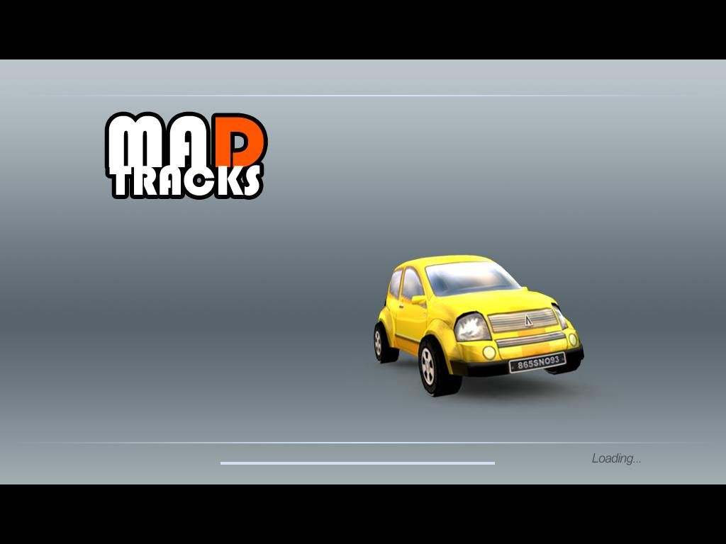 Mad Tracks (Windows) screenshot: Loading screen