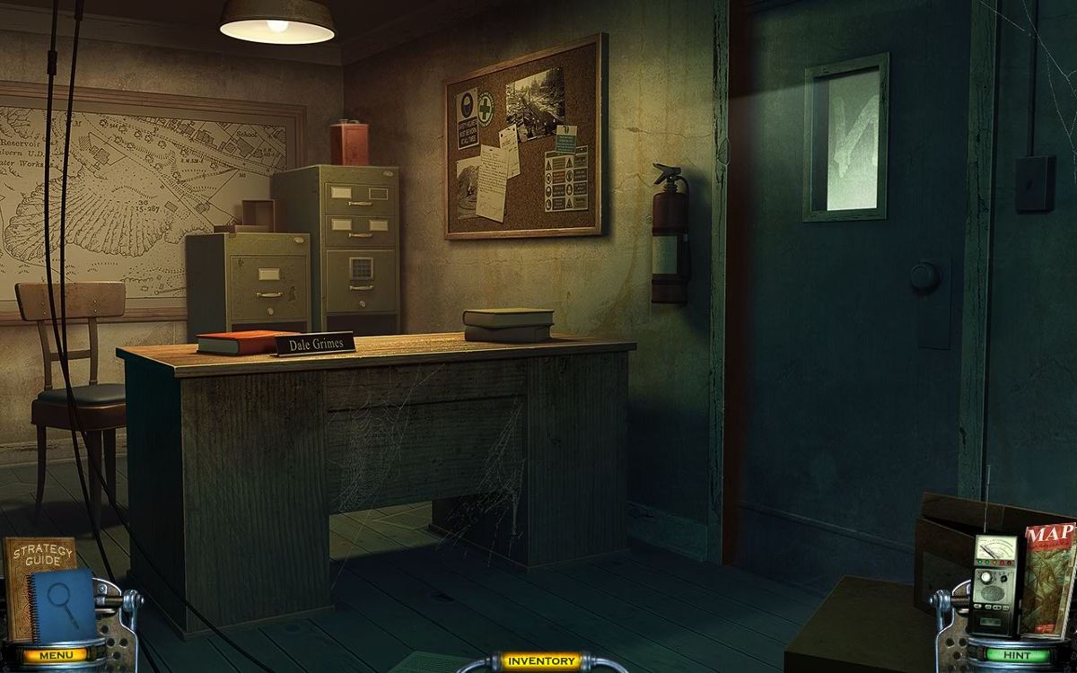 Mystery Case Files: Shadow Lake (Collector's Edition) (Windows) screenshot: Supervisor's office