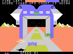 Buck Rogers: Planet of Zoom (Coleco Adam) screenshot: Tanks, bridges and walkers