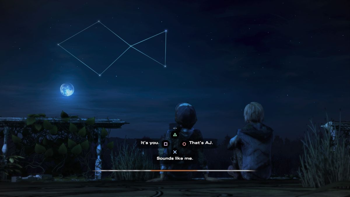 The Walking Dead: The Final Season (PlayStation 4) screenshot: Episode 2: Drawing constellations
