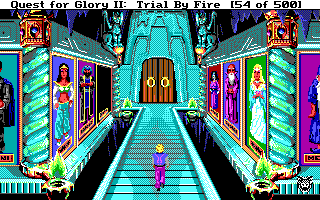 Screenshot of Quest for Glory II: Trial by Fire (DOS, 1990) - MobyGames