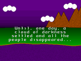 Apocalypse Abyss (DOS) screenshot: The short intro to the game