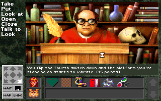 Companions of Xanth (DOS) screenshot: More weird characters as we are nearing the game's end