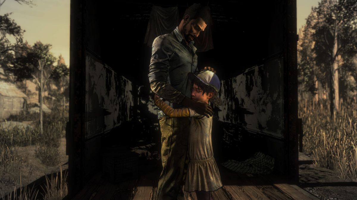 The Walking Dead: The Final Season (PlayStation 4) screenshot: Episode 3: Clementine isn't alone in missing Lee