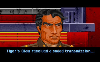 Wing Commander: The Secret Missions (DOS) screenshot: Iceman