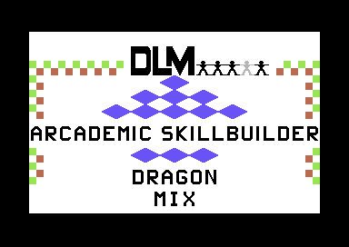 Dragon Mix (Commodore 64) screenshot: Title Screen