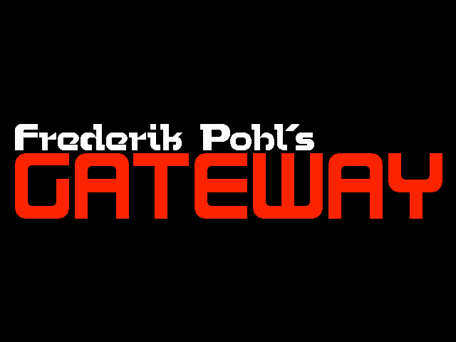 Frederik Pohl's Gateway (DOS) screenshot: Title screen