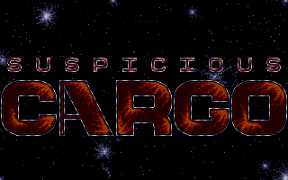 Suspicious Cargo (Atari ST) screenshot: Title screen.